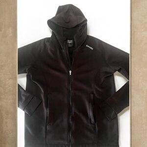 Tesla Black Performance Jacket for women or men Sz Large full zip